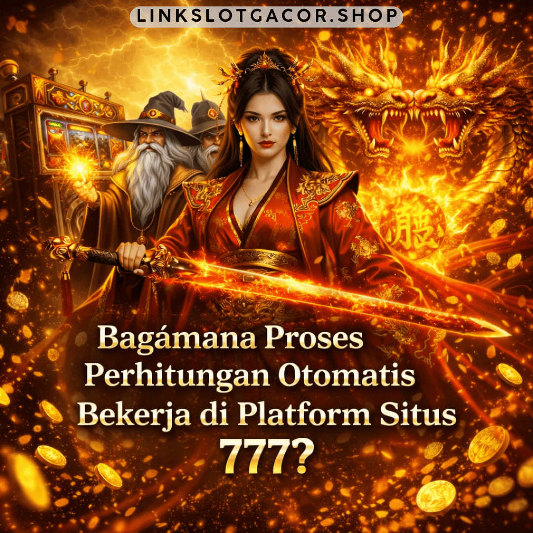 perhitungan otomatis bekerja di platform Situs 777